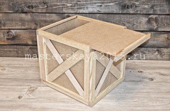 Купить посылочный ящик из массива хвои. Ящик посылочный большой