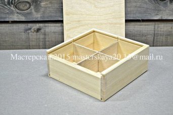 Коробка деревянная для мелочей. Изготовлена из фанеры и массива хвои. Коробка для мелочей