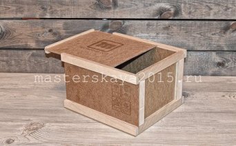 Купить посылочный ящик из массива хвои. Ящик посылочный Мастерская 2015